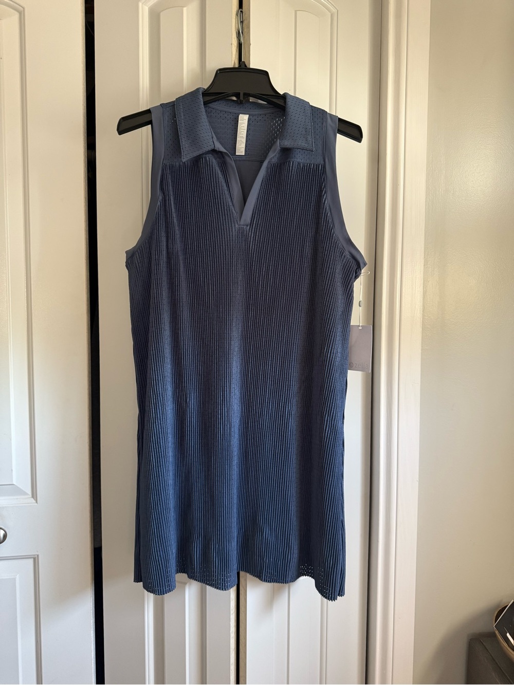 Zella Pleated Mesh Dress -NEW-